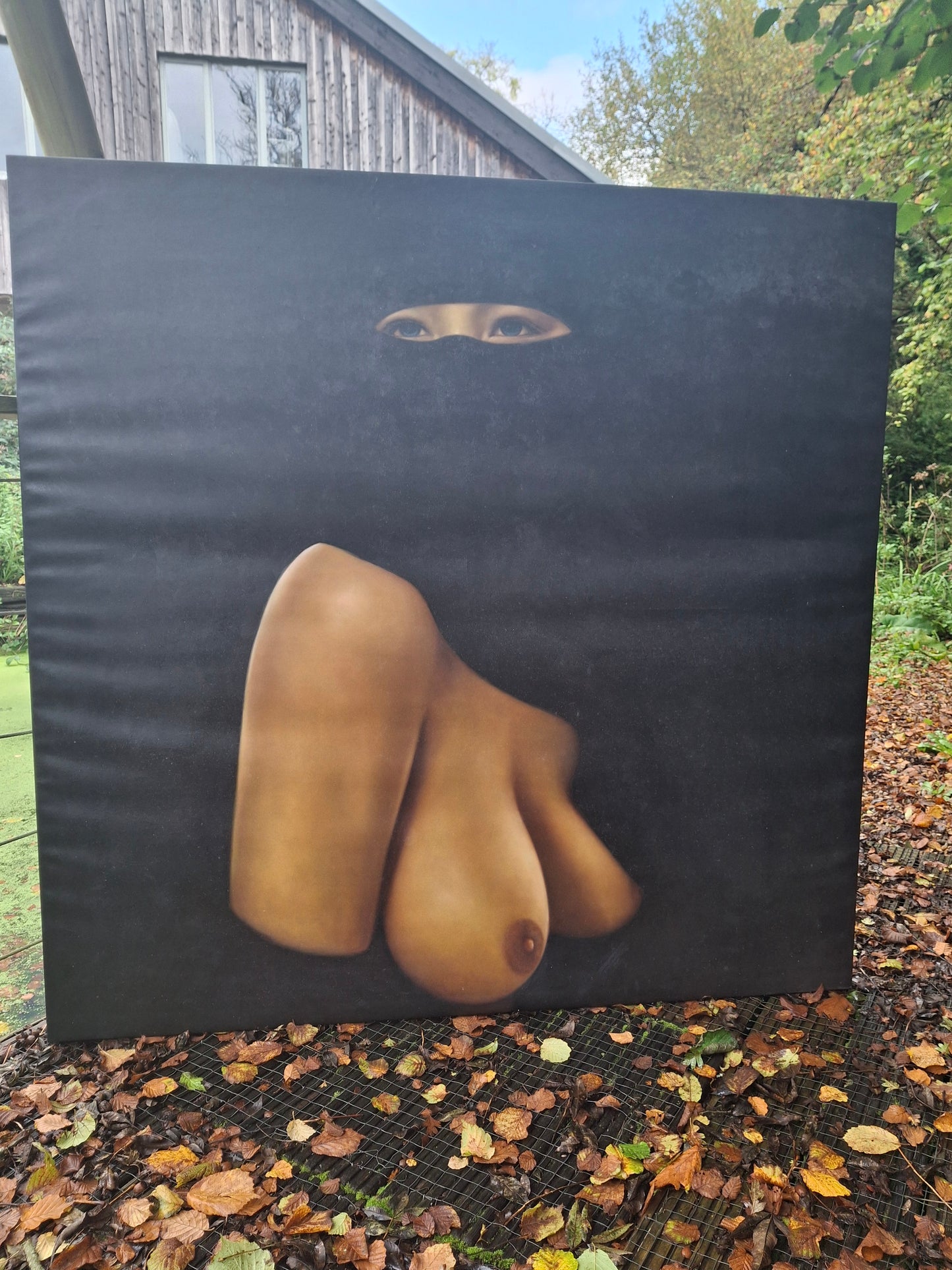 East Meets West, Oil on canvas (SOLD)