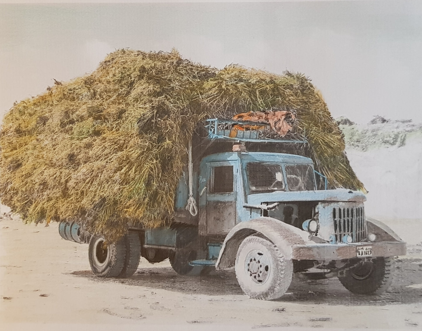 Old Blue Truck