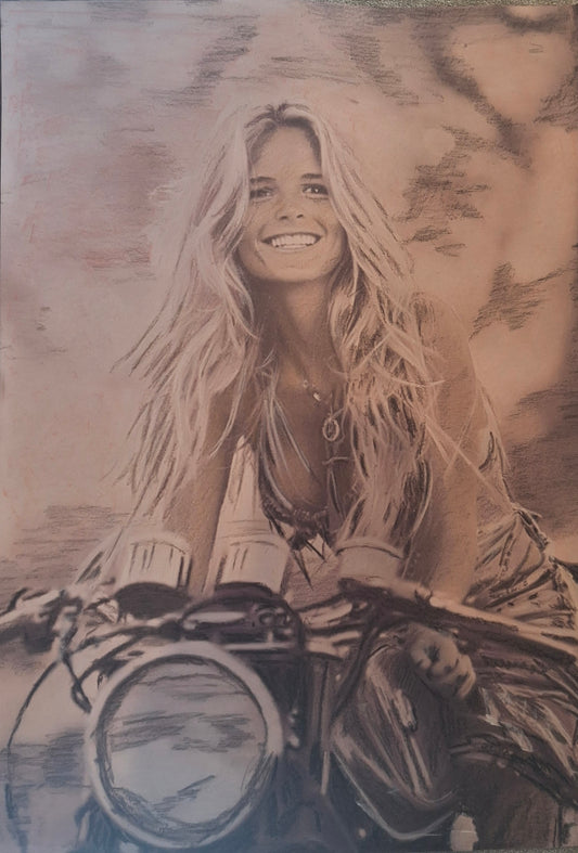 Cafe racer girl #2