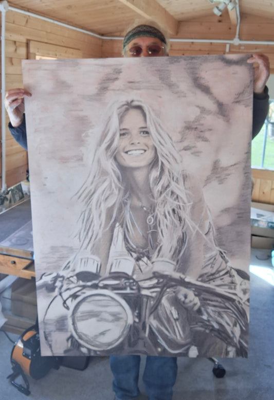 Cafe racer girl #2