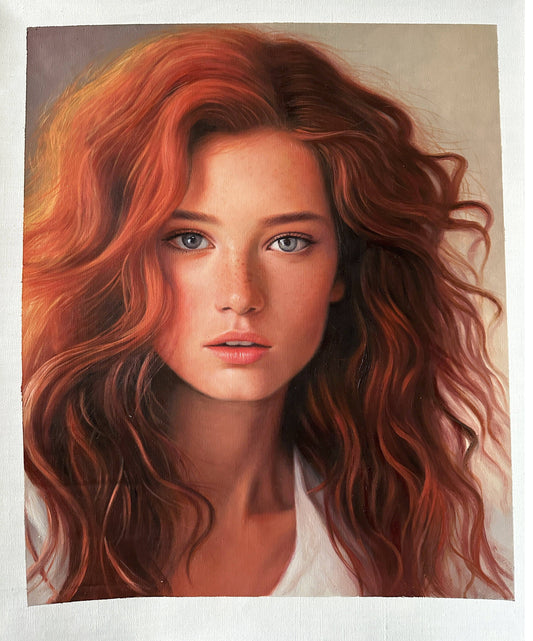 Redhead woman