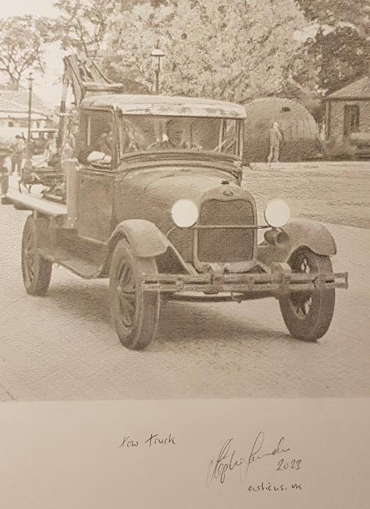 Old Tow Truck